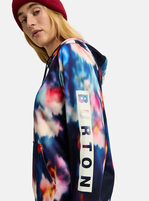 スノーボード ウェア バートン BURTON W Oak Pullover Hoodie Floral Blur 25-26 送料無料 日本正規品 予約商品 店頭受け取り可能