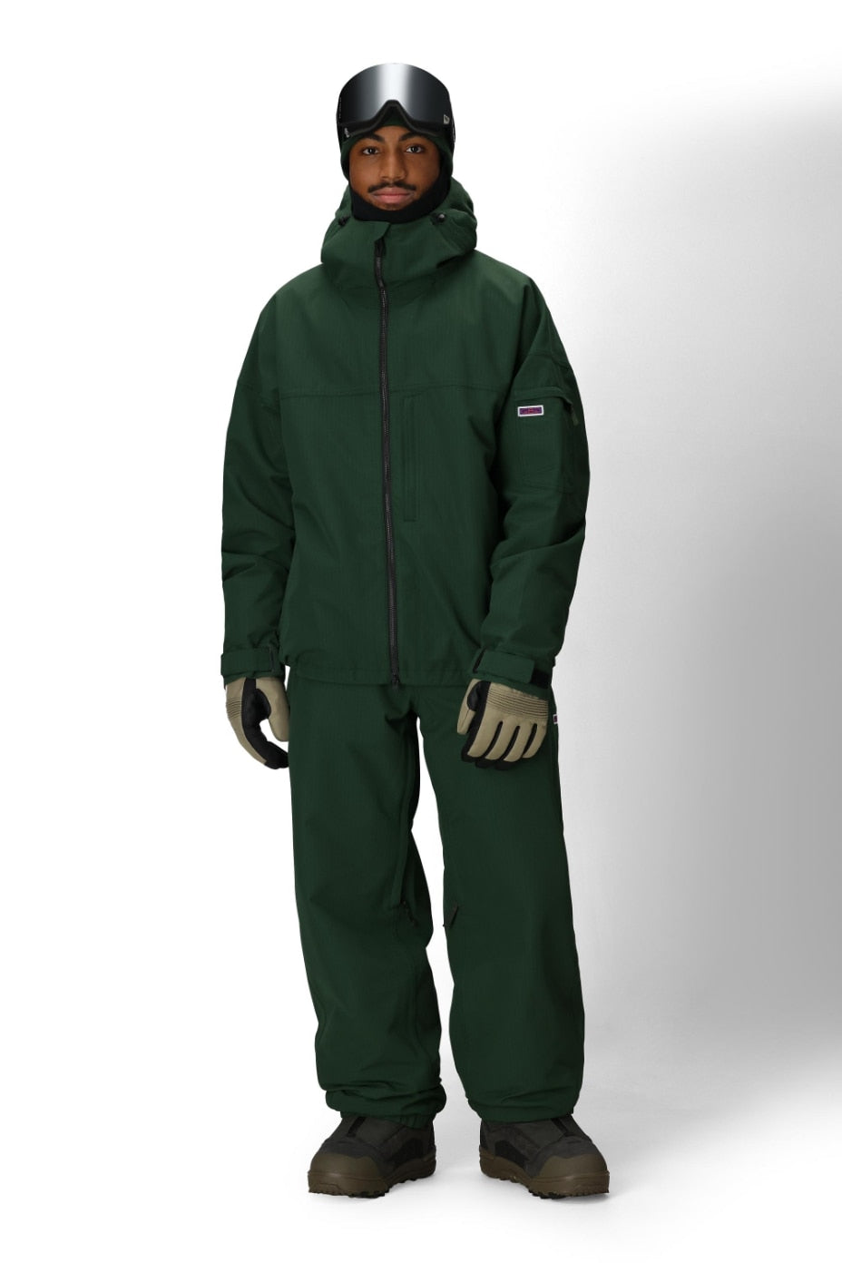 686 ロクハチロク MENS DOJO SHELL JACKET MOSS GREEN RIPSTOP 25-26 スノーボード ウェア