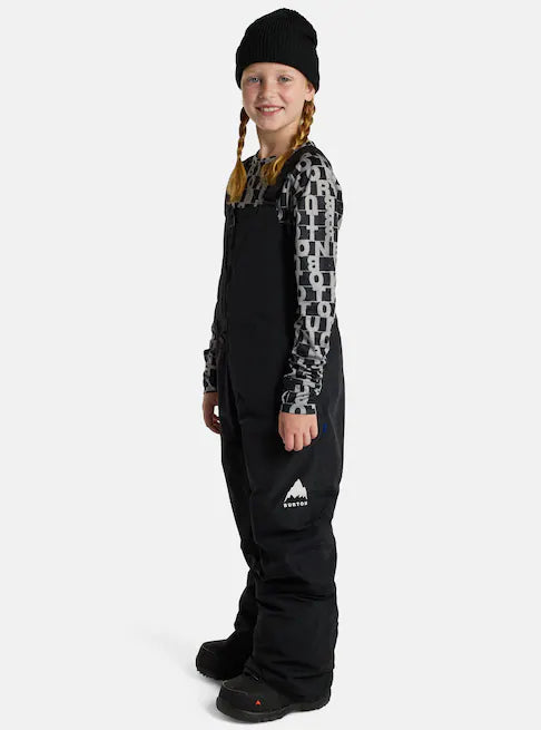 スノーボード ウェア バートン BURTON Skylar 2L Bib Pants True Black キッズ 25-26 送料無料 日本正規品 予約商品 店頭受け取り可能