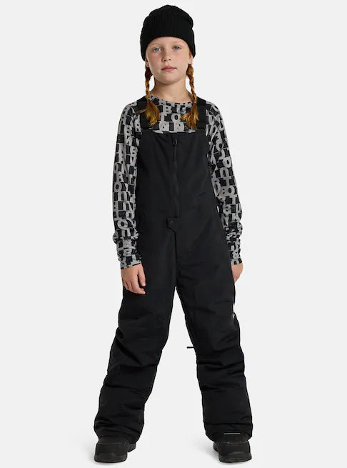 スノーボード ウェア バートン BURTON Skylar 2L Bib Pants True Black キッズ 25-26 送料無料 日本正規品 予約商品 店頭受け取り可能