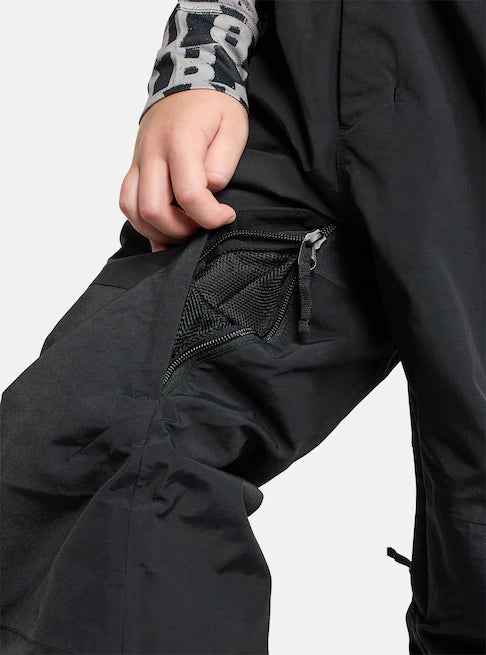 スノーボード ウェア バートン BURTON Skylar 2L Bib Pants True Black キッズ 25-26 送料無料 日本正規品 予約商品 店頭受け取り可能