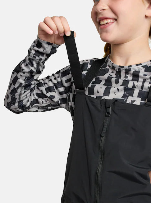 スノーボード ウェア バートン BURTON Skylar 2L Bib Pants True Black キッズ 25-26 送料無料 日本正規品 予約商品 店頭受け取り可能