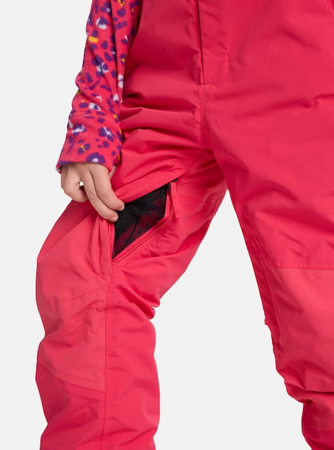 スノーボード ウェア バートン BURTON Skylar 2L Bib Pants Azalea Pink キッズ 25-26 送料無料 日本正規品 予約商品 店頭受け取り可能