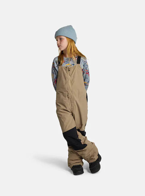 スノーボード ウェア バートン BURTON Skylar 2L Bib Pants Summit Taupe キッズ 25-26 送料無料 日本正規品 予約商品 店頭受け取り可能