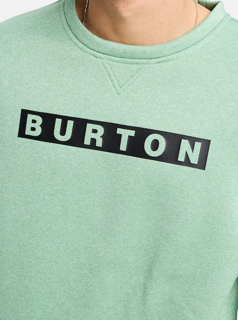 スノーボード ウェア バートン BURTON Oak Pullover Crew Soft Sage Heather 25-26 送料無料 日本正規品 予約商品 店頭受け取り可能