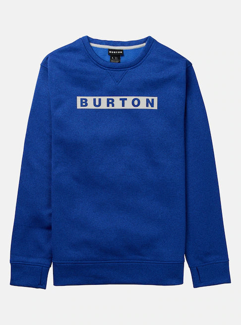 スノーボード ウェア バートン BURTON Oak Pullover Crew Jake Blue Heather 25-26 送料無料 日本正規品 予約商品 店頭受け取り可能