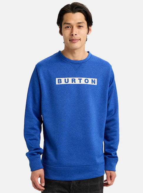スノーボード ウェア バートン BURTON Oak Pullover Crew Jake Blue Heather 25-26 送料無料 日本正規品 予約商品 店頭受け取り可能