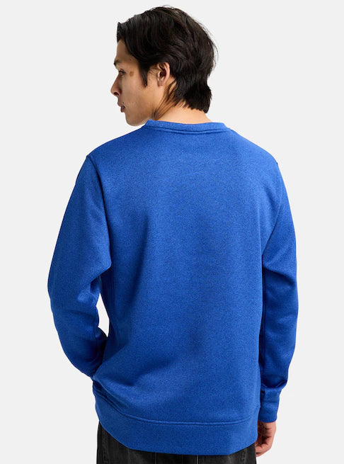 スノーボード ウェア バートン BURTON Oak Pullover Crew Jake Blue Heather 25-26 送料無料 日本正規品 予約商品 店頭受け取り可能