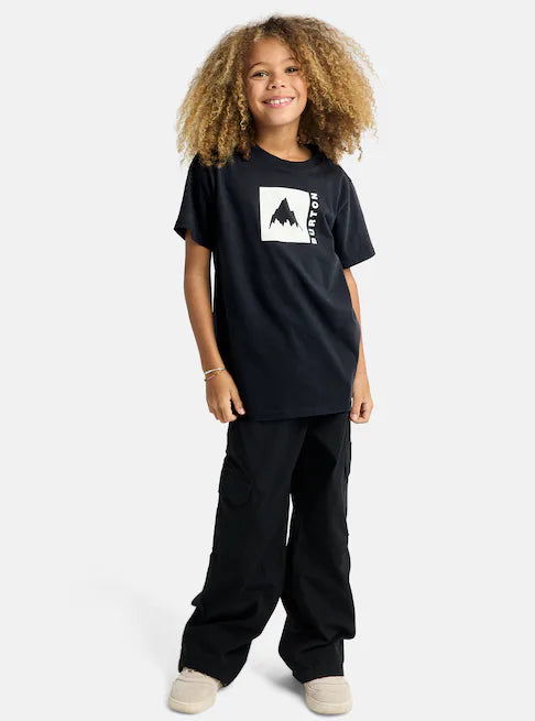 スノーボード ウェア バートン BURTON Classic Mountain SS T-Shirt True Black キッズ 25-26 送料無料 日本正規品 予約商品 店頭受け取り可能