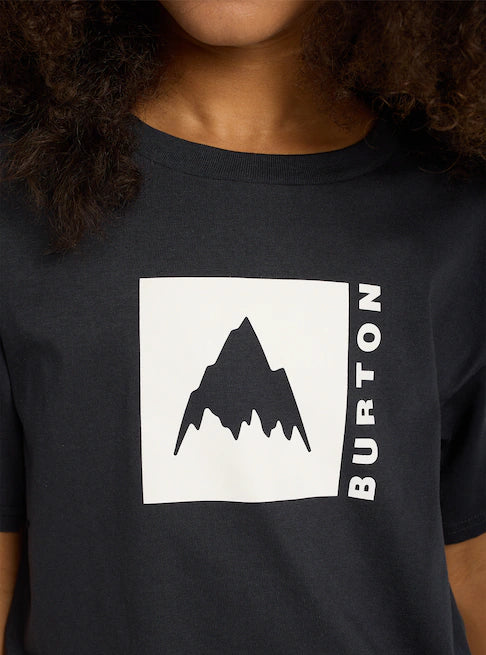 スノーボード ウェア バートン BURTON Classic Mountain SS T-Shirt True Black キッズ 25-26 送料無料 日本正規品 予約商品 店頭受け取り可能
