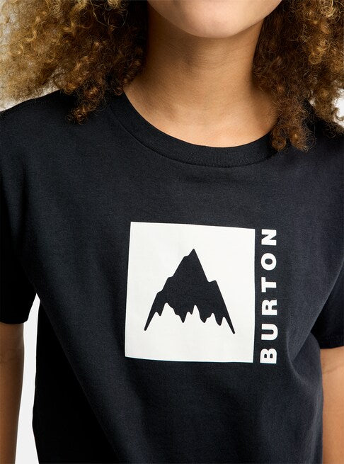 スノーボード ウェア バートン BURTON Classic Mountain SS T-Shirt True Black キッズ 25-26 送料無料 日本正規品 予約商品 店頭受け取り可能