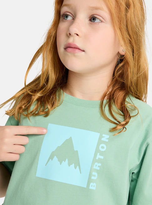 スノーボード ウェア バートン BURTON Classic Mountain SS T-Shirt Soft Sage キッズ 25-26 送料無料 日本正規品 予約商品 店頭受け取り可能