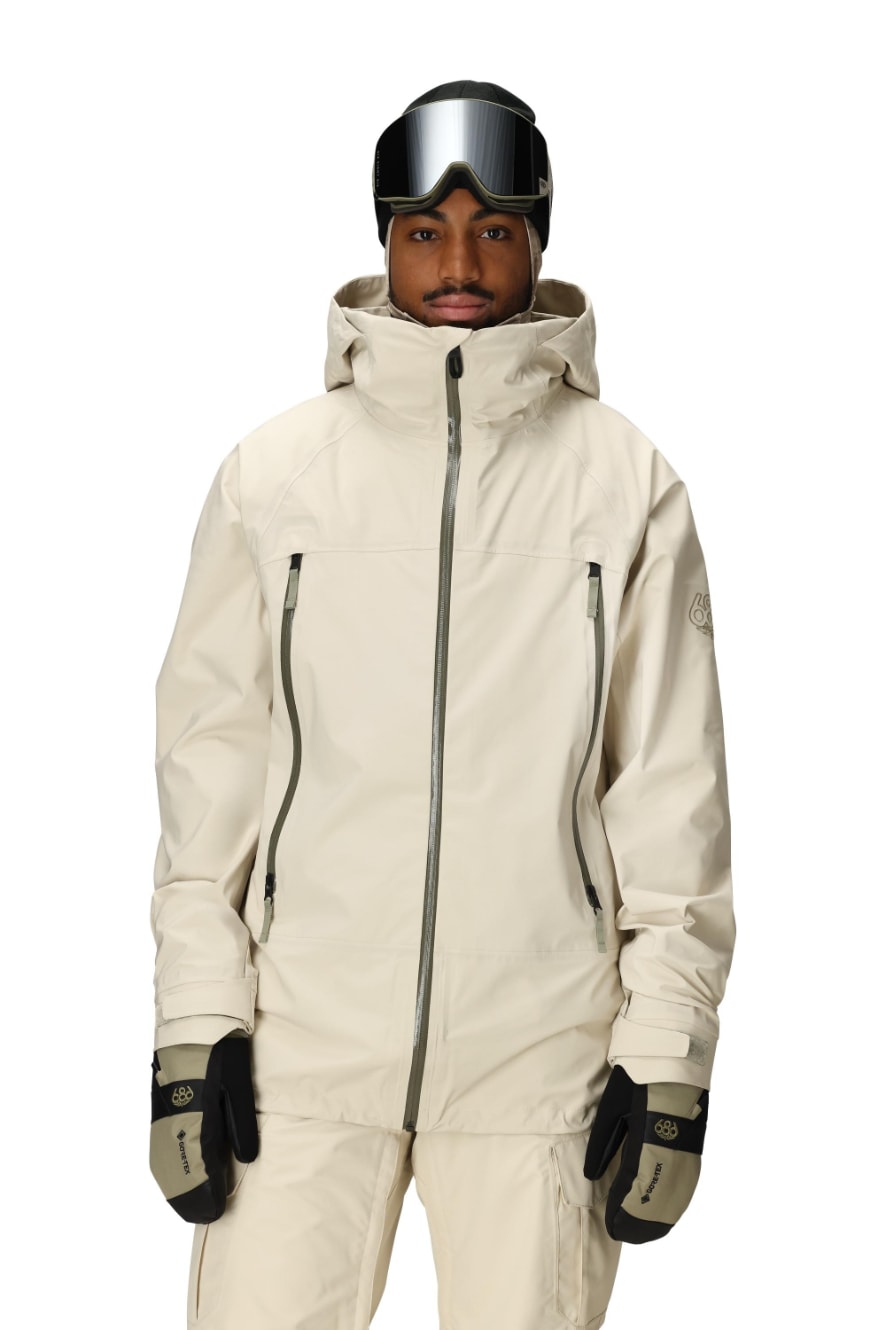 686 ロクハチロク MENS SMARTY 3-IN-1 RODEO 3L JACKET LIMESTONE 25-26 スノーボード ウェア