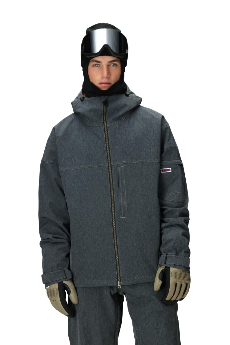 686 ロクハチロク MENS DOJO SHELL JACKET NAVY DENIM 25-26 スノーボード ウェア