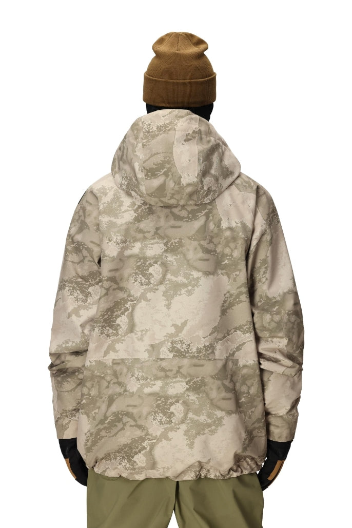 686 ロクハチロク MENS GORE-TEX CORE SHELL JACKET LIMESTONE HEMISPHERE PRINT 25-26 スノーボード ウェア