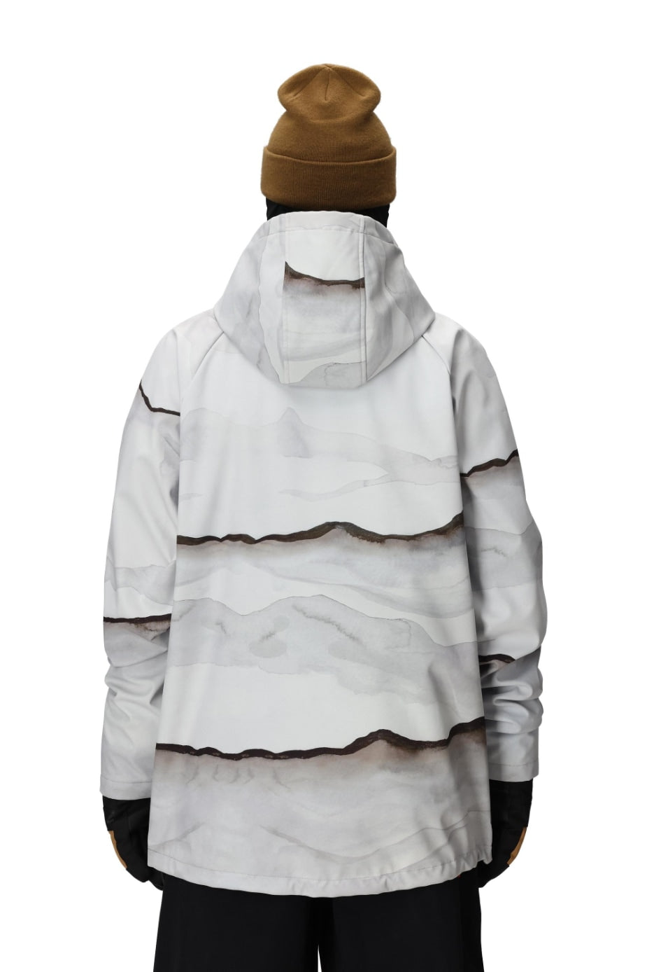 686 ロクハチロク Men's Waterproof Hoody SMOKE MOUNTAIN PRINT 25-26 スノーボード ウェア