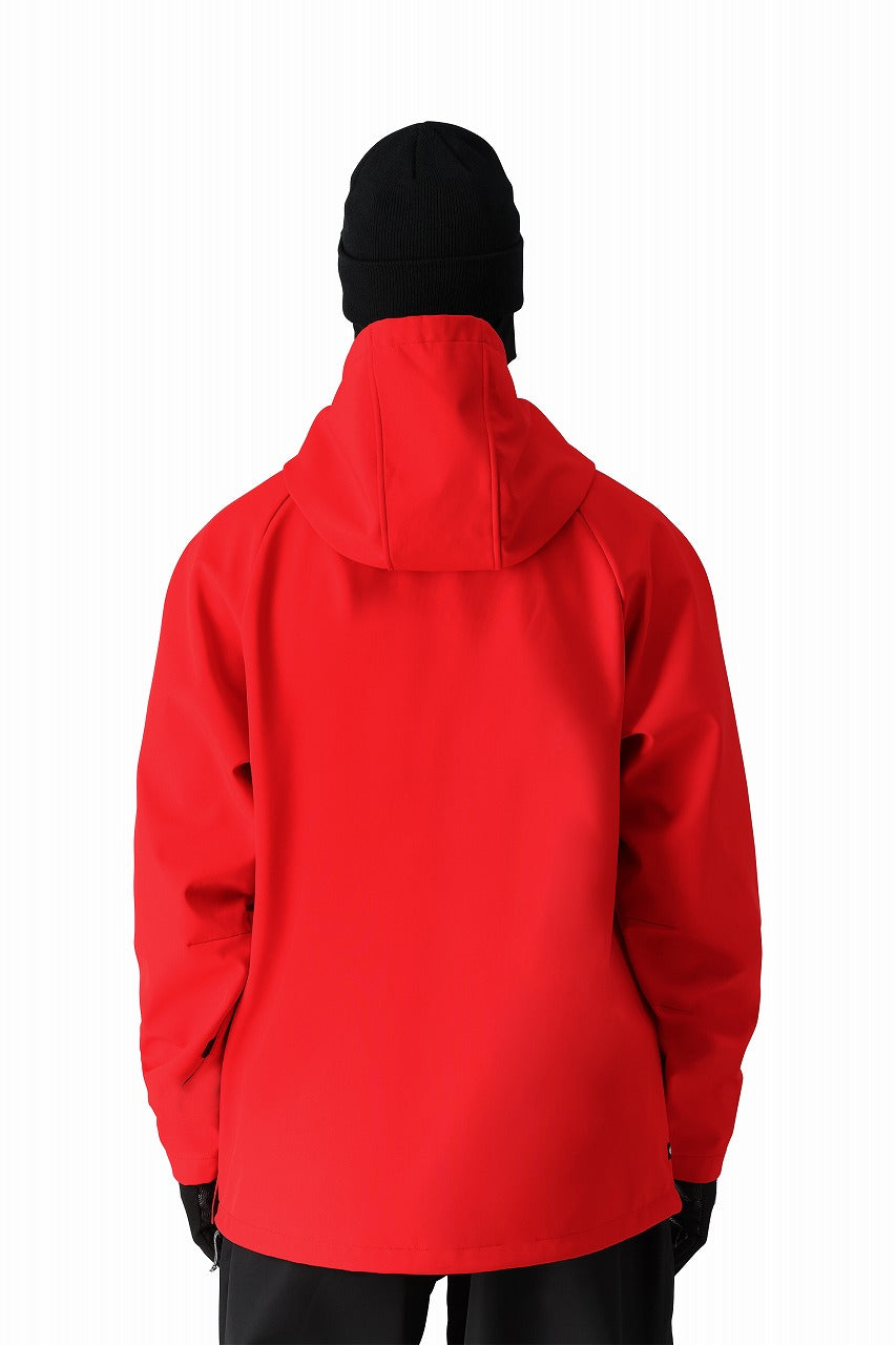 686 ロクハチロク Men's Waterproof Hoody TRUE RED 25-26 スノーボード ウェア