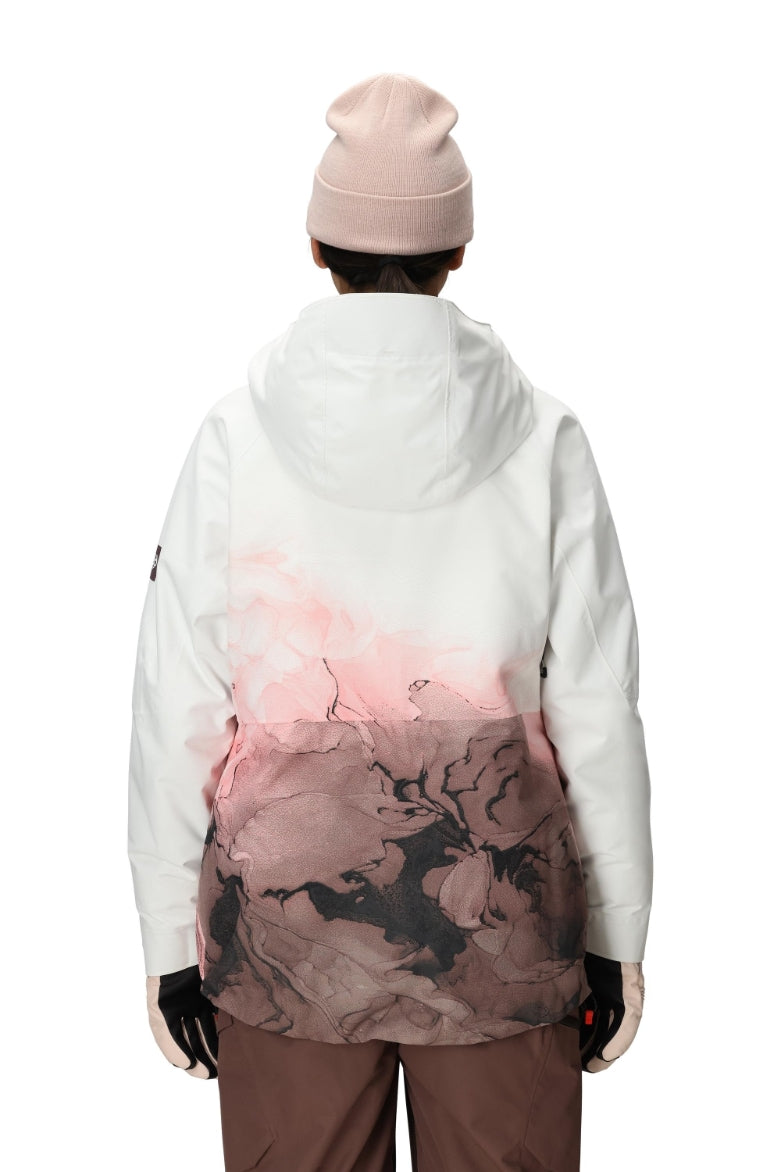 686 ロクハチロク WOMENS HYDRA THERMAGRAPHJACKET PEPPERCORN CLOUDBREAK 25-26 スノーボード ウェア
