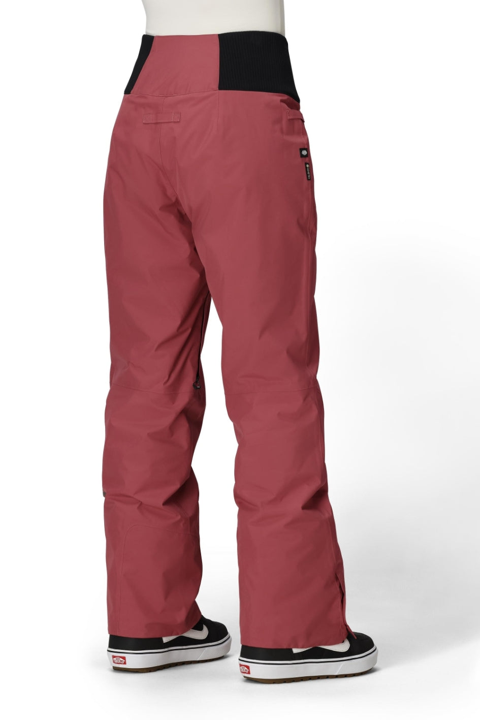 686 ロクハチロク WOMENS GORE-TEX WILLOW INSULATED PANT ROSEWOOD 25-26 スノーボード ウェア