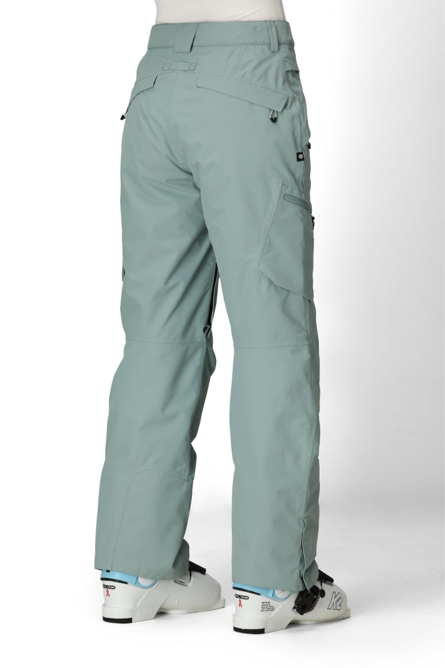 686 ロクハチロク WOMENS GEODE THERMAGRAPH PANT DUSTY MARINE 25-26 スノーボード ウェア