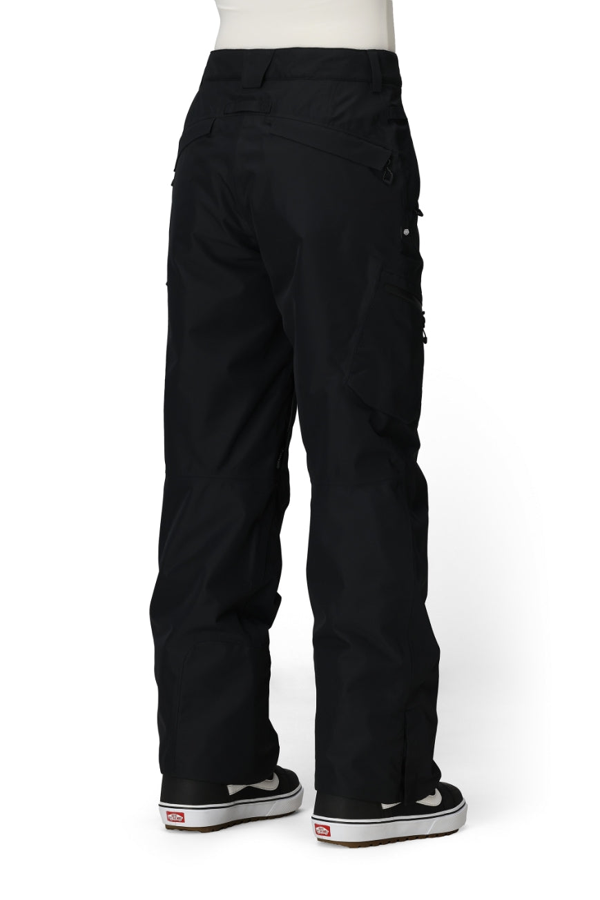 686 ロクハチロク WOMENS GEODE THERMAGRAPH PANT BLACK 25-26 スノーボード ウェア