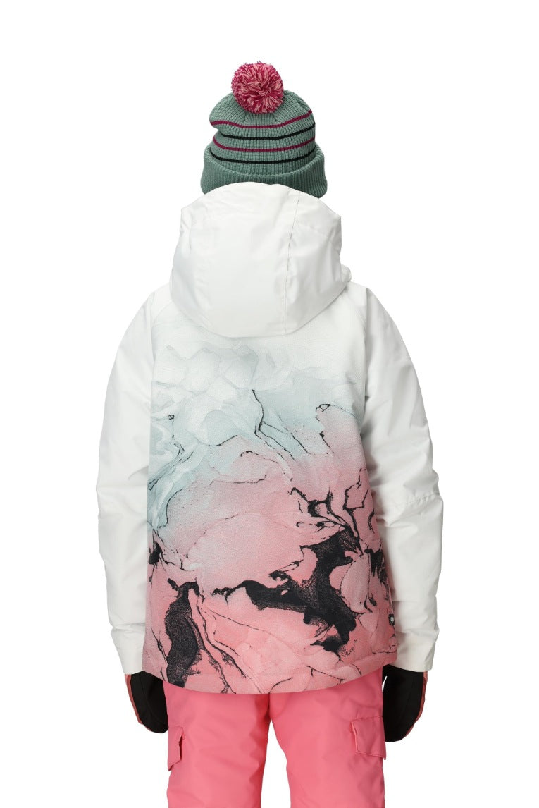 686 ロクハチロク Girls' Hydra Insulated Jacket GERANIUM PINK CLOUDBREAK 25-26 スノーボード ウェア
