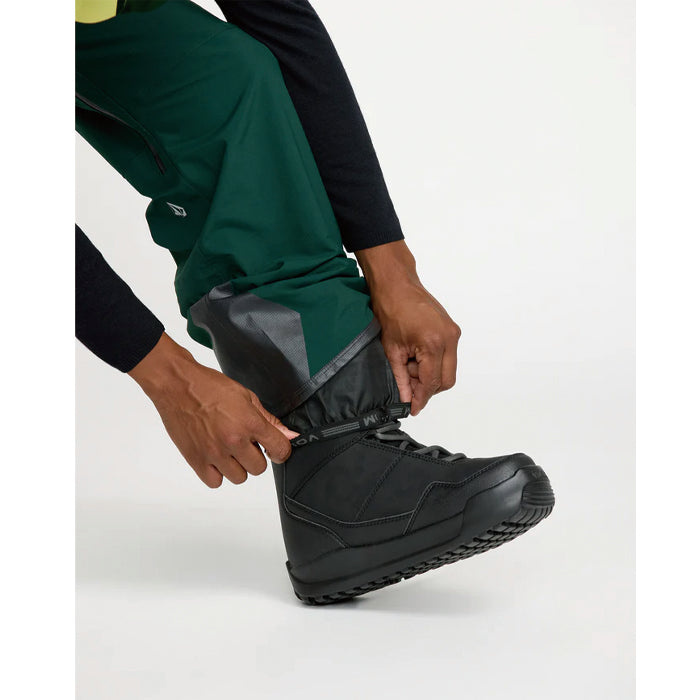 25-26 VOLCOM GUIDE GORE-TEX PRO SHELL PANT BGR-BLACK GREEN 25-26