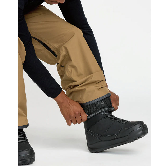 25-26 VOLCOM TESTER 3L GORE-TEX PANT BRZ-BRONZE 25-26
