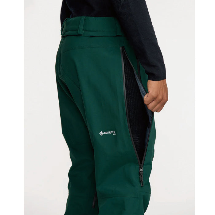 25-26 VOLCOM GUIDE GORE-TEX PRO SHELL PANT BGR-BLACK GREEN 25-26