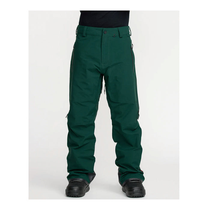 25-26 VOLCOM GUIDE GORE-TEX PRO SHELL PANT BGR-BLACK GREEN 25-26