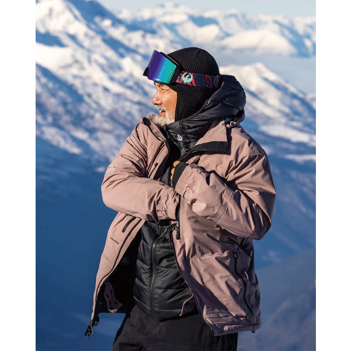 25-26 VOLCOM GUCH STRETCH GORE JACKET BLK-BLACK 25-26