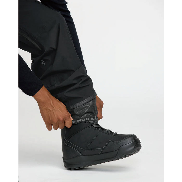 25-26 VOLCOM TESTER 3L GORE-TEX PANT BLK-BLACK 25-26