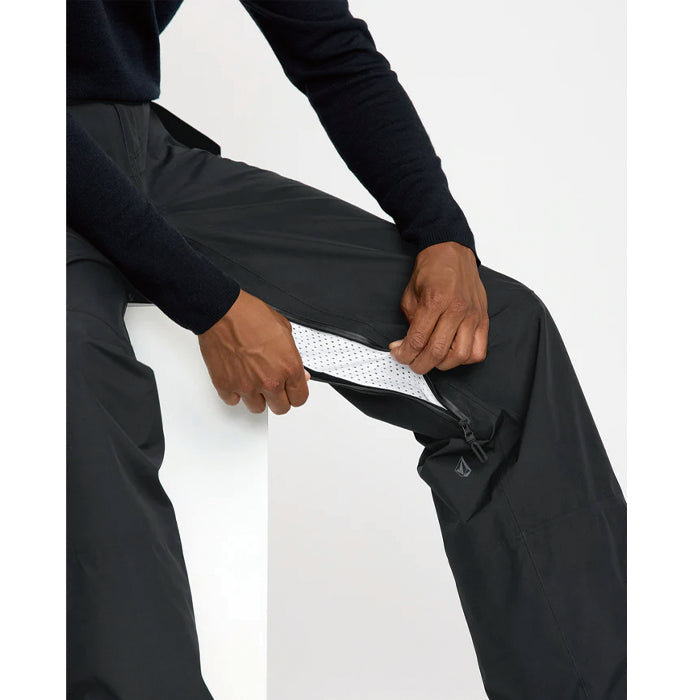25-26 VOLCOM TESTER 3L GORE-TEX PANT BLK-BLACK 25-26