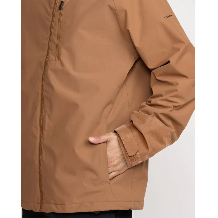 25-26 VOLCOM 2836 INS JACKET TBR-TERRA BROWN 25-26