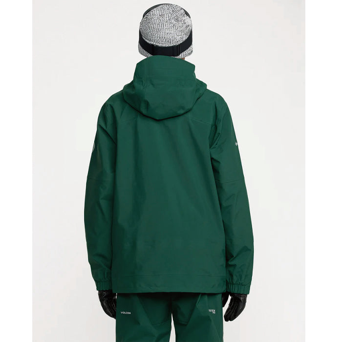 25-26 VOLCOM ANYOX GUIDE GORE PRO SHELL JKT BGR-BLACK GREEN 25-26