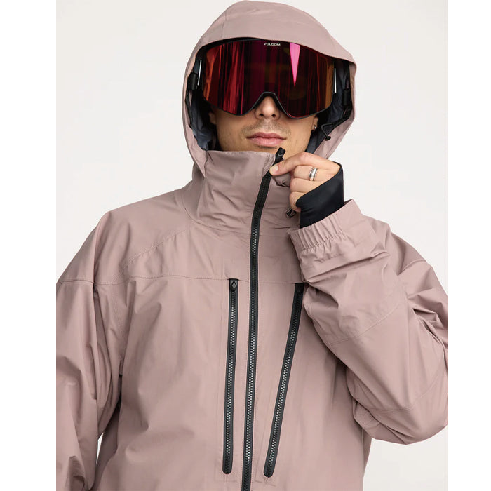 25-26 VOLCOM GUCH STRETCH GORE JACKET MVE-MAUVE 25-26