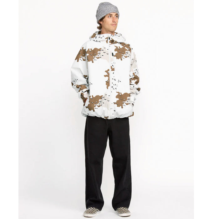 25-26 VOLCOM 2836 INS JACKET WHT-WHITE 25-26