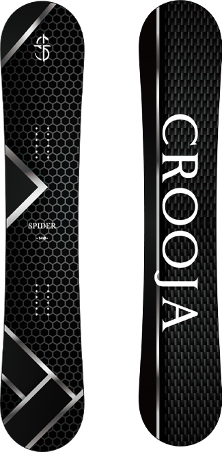 CROOJA スノーボード クロージャ SPIDER HYBRID W CAMBER 26-27 板 日本正規品