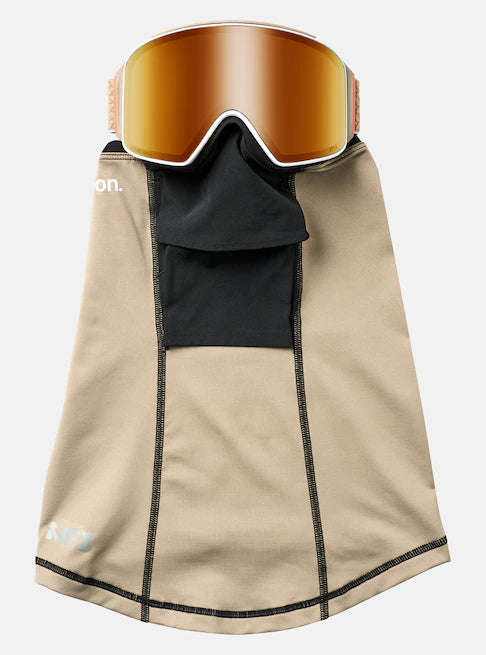 スノーボード ゴーグル ANON M4 CYLINDRICAL LOW BRIDGE Summit Taupe/Perceive Sunny Bronze 24-25 送料無料