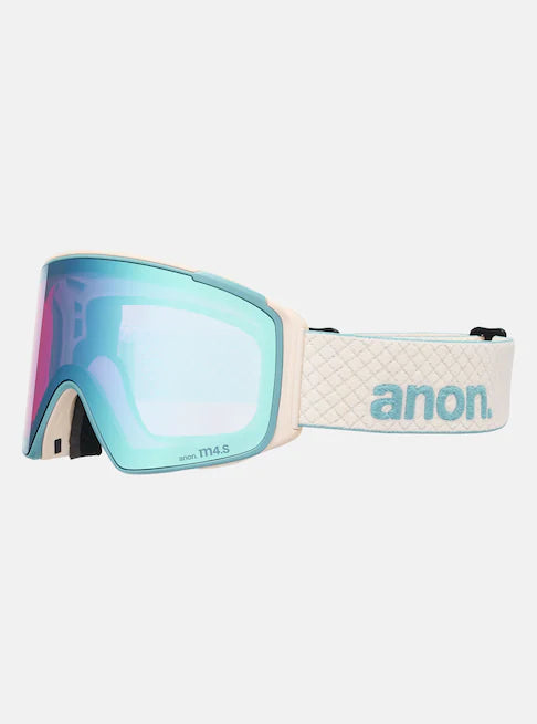 スノーボード ゴーグル アノン ANON M4S Goggles (Cylindrical) + MFI Face Oat/Perceive Variable Blue 25-26 送料無料 日本正規品 予約商品 店頭受け取り可能