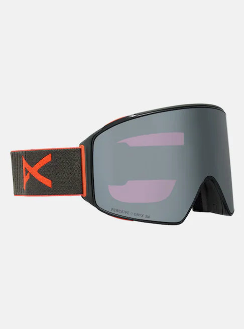 スノーボード ゴーグル アノン ANON M4 Goggles (Cylindrical) + Bonus Lens + MFI Face Mask Fiesta Red/Perceive Sunny Onyx 25-26 送料無料 日本正規品 予約商品 店頭受け取り可能