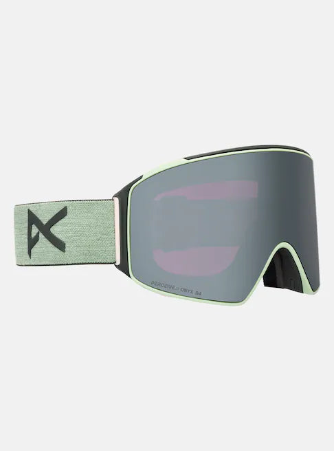 スノーボード ゴーグル アノン ANON M4 Goggles (Cylindrical) + Bonus Lens + MFI Face Mask Soft Sage/Perceive Sunny Onyx 25-26 送料無料 日本正規品 予約商品 店頭受け取り可能