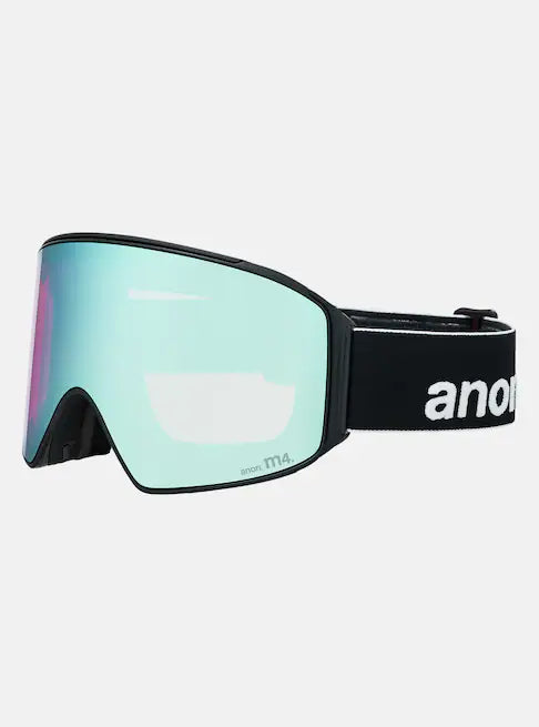 スノーボード ゴーグル アノン ANON M4 Goggles (Cylindrical) + Bonus Lens + MFI Face Mask Black/Perceive Variable Blue 25-26 送料無料 日本正規品 予約商品 店頭受け取り可能