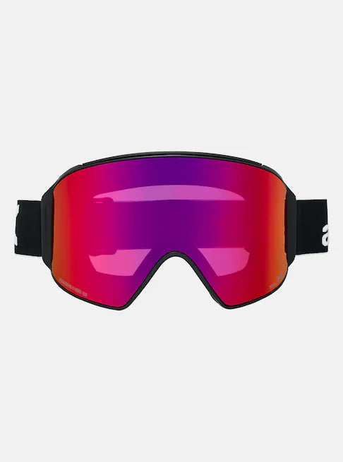 スノーボード ゴーグル アノン ANON M4 Goggles (Cylindrical) + Bonus Lens + MFI Face Mask Black/Perceive Sunny Red 25-26 送料無料 日本正規品 予約商品 店頭受け取り可能