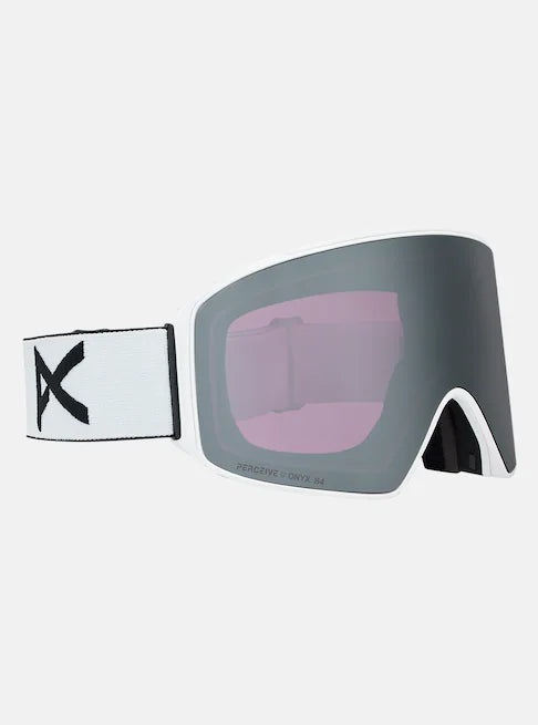 スノーボード ゴーグル アノン ANON M4 Goggles (Cylindrical) + Bonus Lens + MFI Face Mask White/Perceive Sunny Onyx 25-26 送料無料 日本正規品 予約商品 店頭受け取り可能
