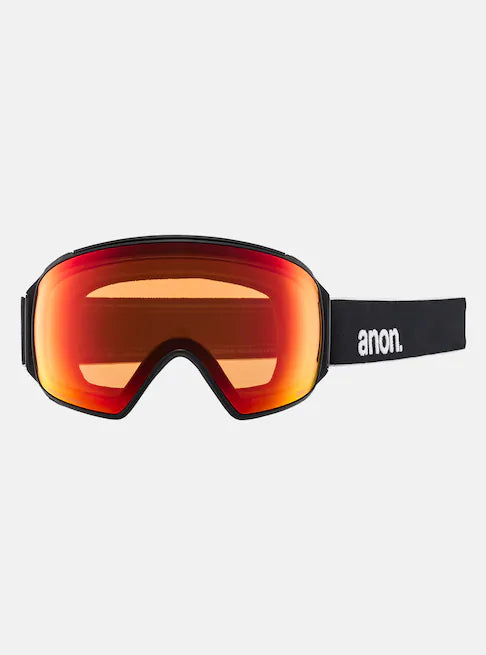 スノーボード ゴーグル ANON M4 TORIC LOW BRIDGE Black/Perceive Sunny Red 24-25 送料無料
