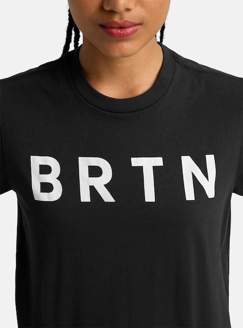 スノーボード ウェア バートン BURTON BRTN Short Sleeve T-Shirt True Black 25-26 送料無料 日本正規品 予約商品 店頭受け取り可能