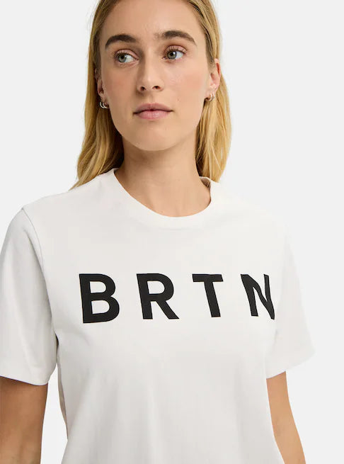スノーボード ウェア バートン BURTON BRTN Short Sleeve T-Shirt Stout White 25-26 送料無料 日本正規品 予約商品 店頭受け取り可能