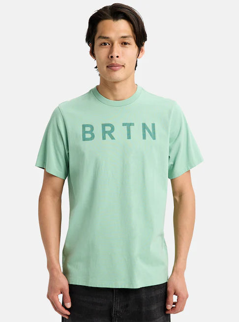 スノーボード ウェア バートン BURTON BRTN Short Sleeve T-Shirt Soft Sage 25-26 送料無料 日本正規品 予約商品 店頭受け取り可能