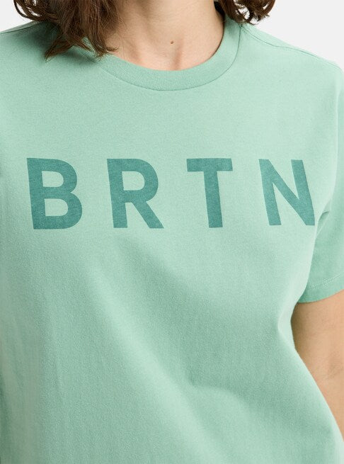 スノーボード ウェア バートン BURTON BRTN Short Sleeve T-Shirt Soft Sage 25-26 送料無料 日本正規品 予約商品 店頭受け取り可能